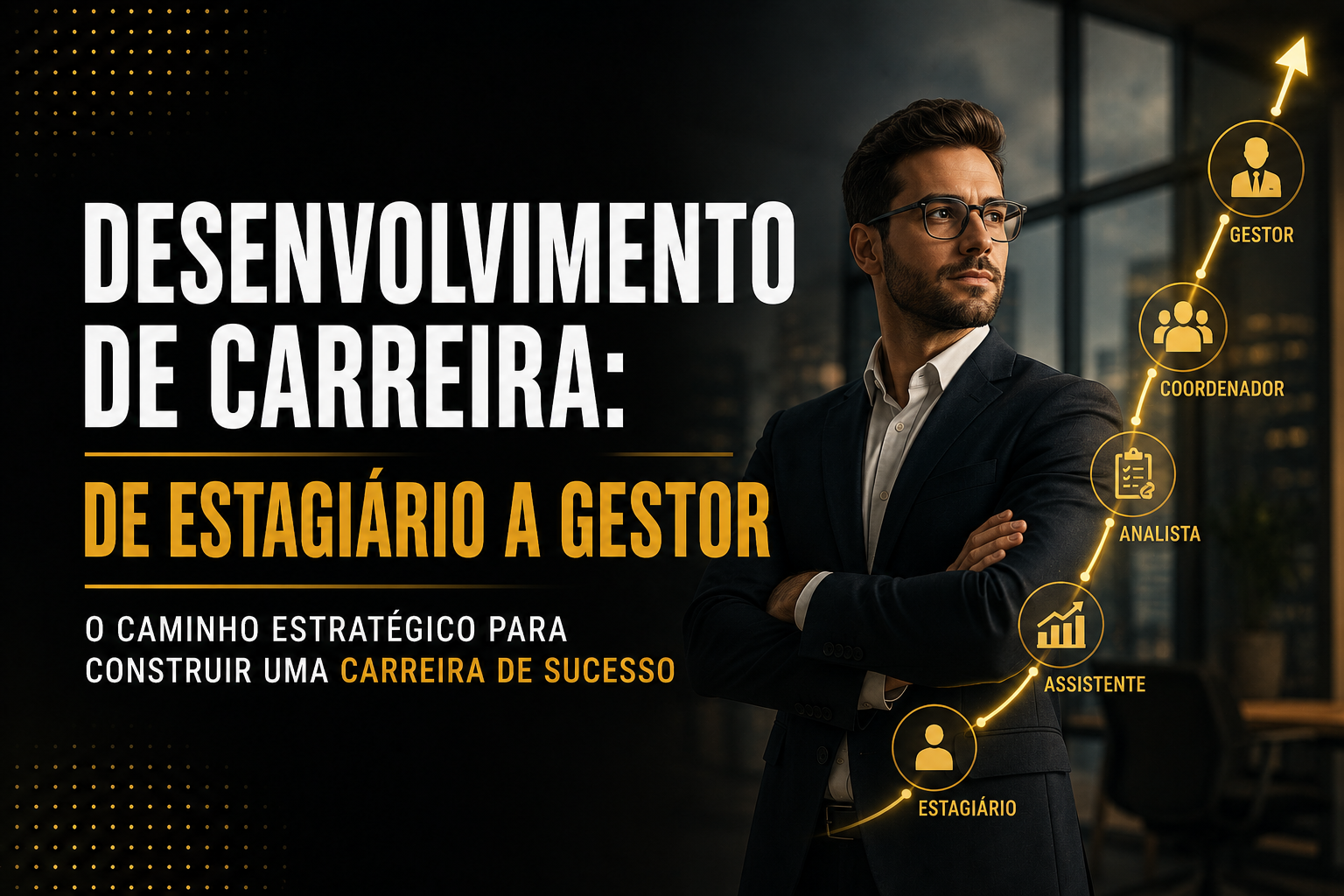 Desenvolvimento de Carreira: De Estagiário a Gestor - O Caminho Estratégico para Construir uma Carreira de Sucesso